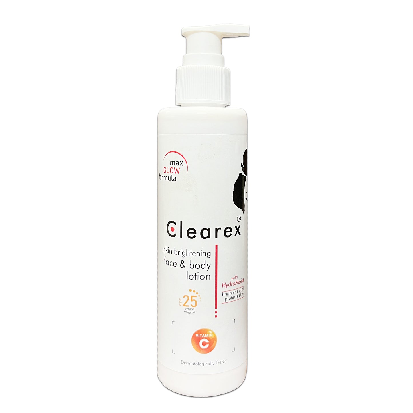 Clearex Vitamin C Skin Brightening Face & Body Lotion with SPF 25 – Radiant Glow & Even Skin Tone (200ml)